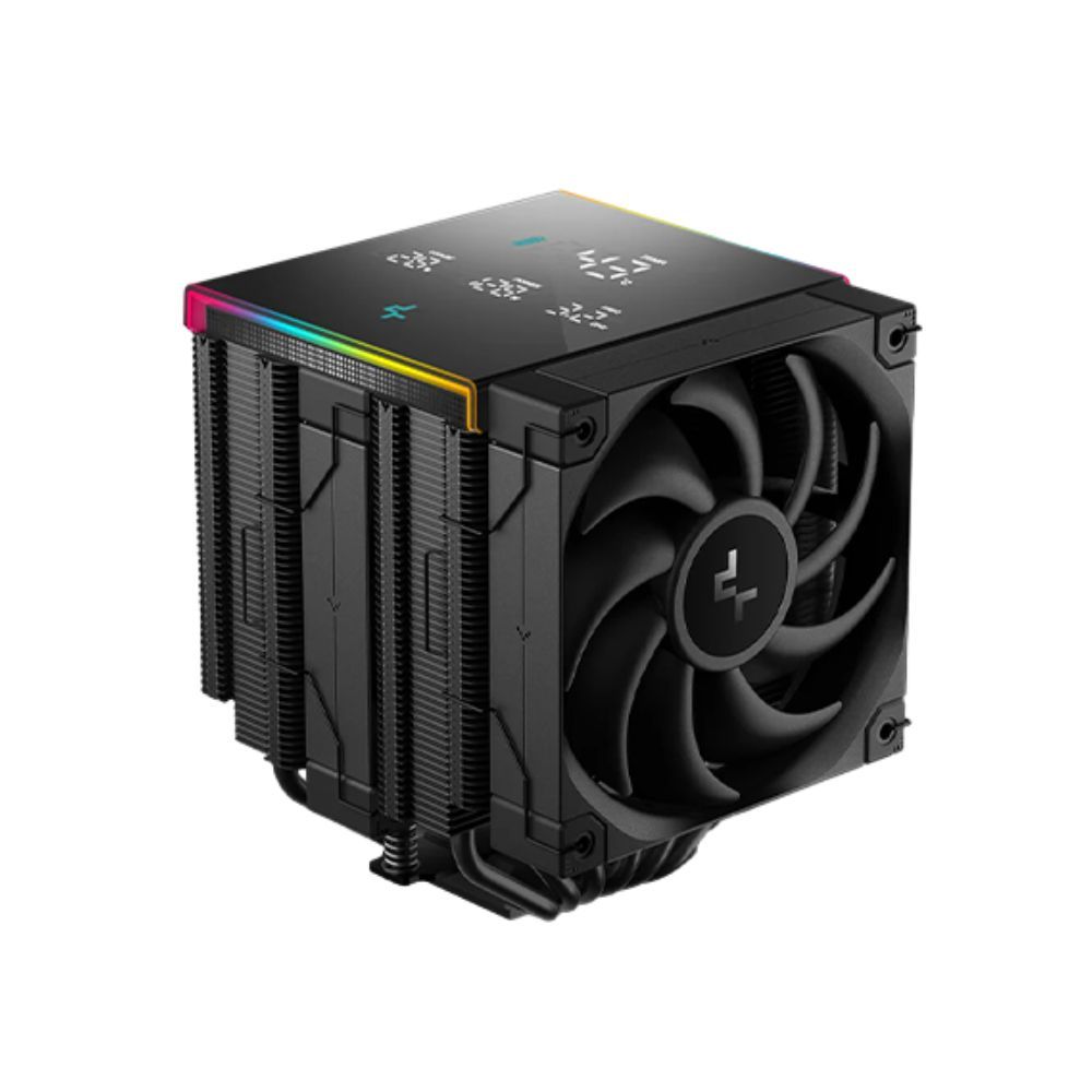 CPU AIR COOLER (พัดลมซีพียู) DEEPCOOL AK620 DIGITAL PRO (BLACK)