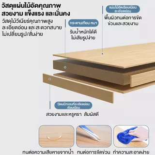 ชั้นเก็บหนังสือบนโต๊ะ ชั้นเก็บของ จัดระเบียบบนโต๊ะทำงาน มีลิ้นชัก ประหยัดพื้นที่ ไม่เสียหายง่าย