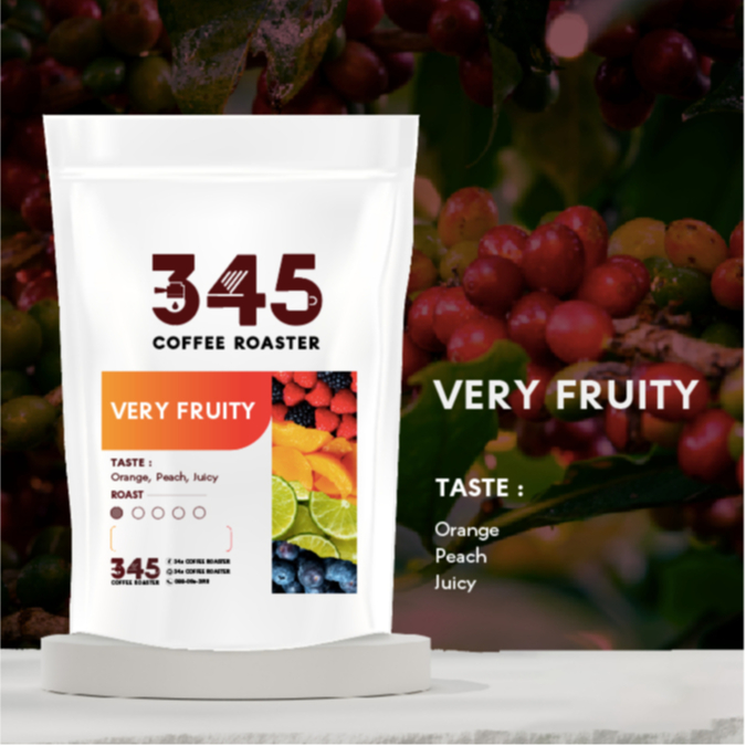 เมล็ดกาแฟคั่ว VERY FRUITY