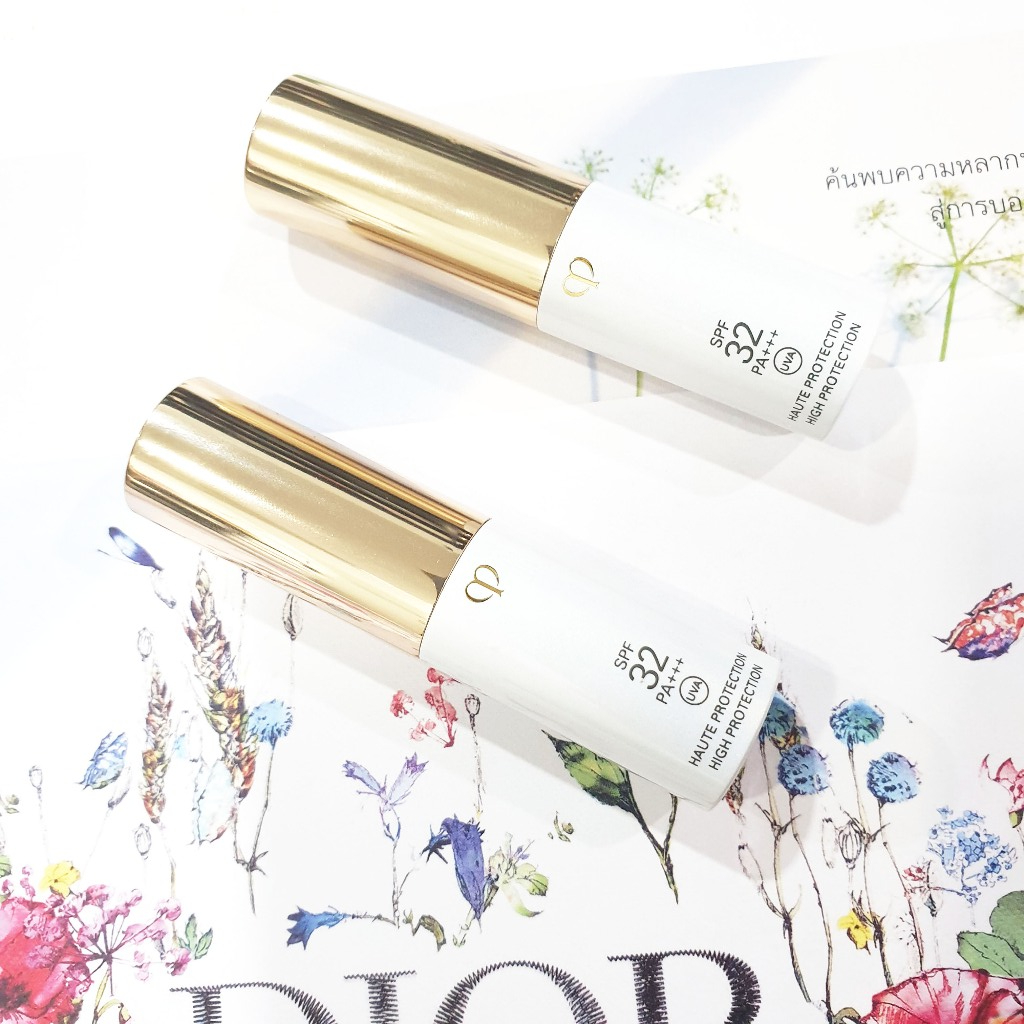 ของแท้100%_Cle de peau Protective Lip Treatment 4g ลิปกันแดด SPF 32 / PA+++