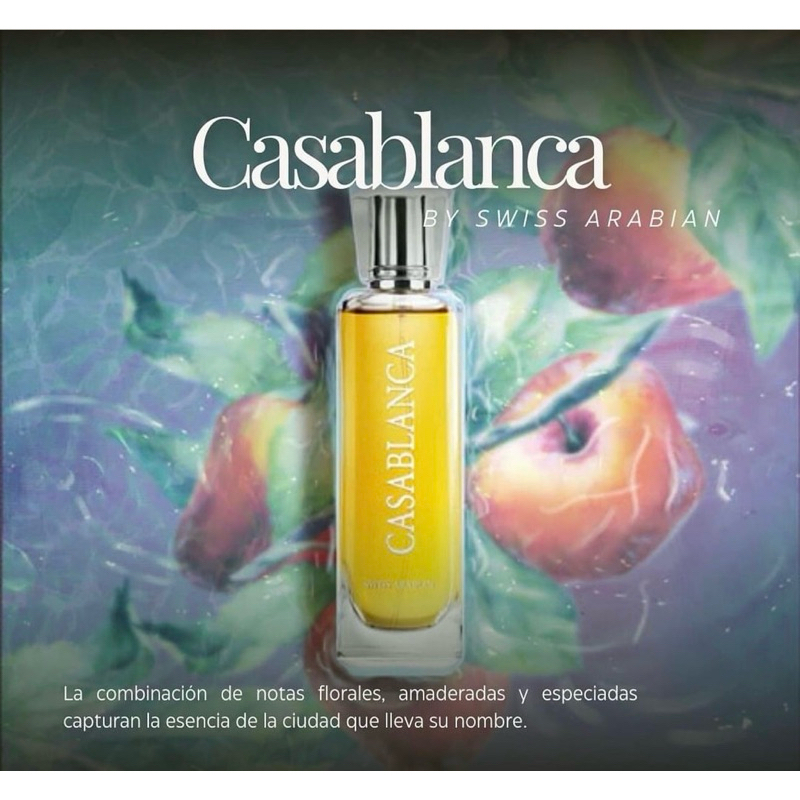 น้ำหอมอาหรับ SWISS ARABIAN (CASABLANCA) EAU DE PERFUME 100ML WOMAN (ขายแต่ของแท้100%)