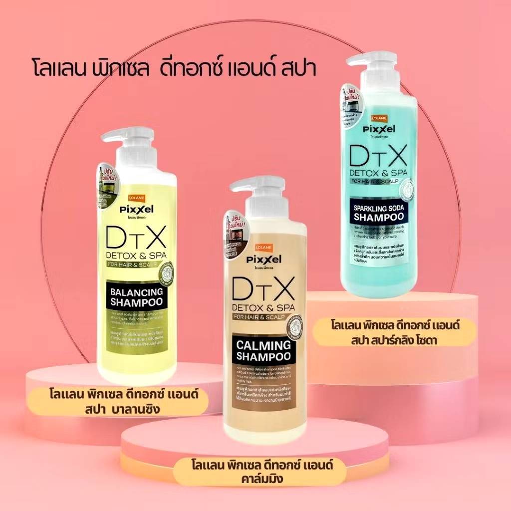 Lolane Pixxel Detox & Spa Shampoo