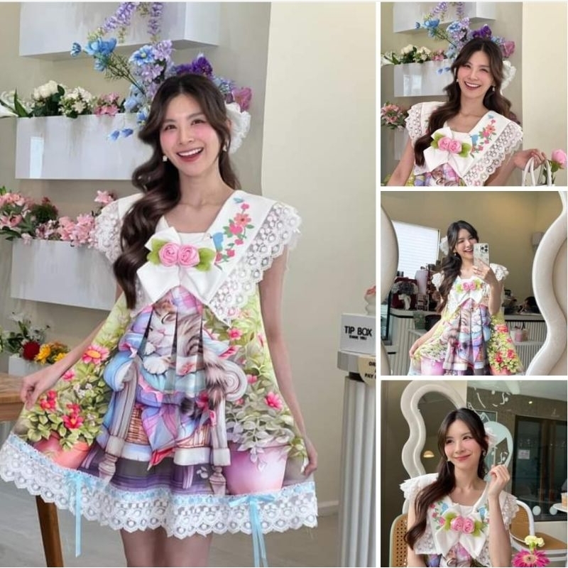 BLT BRAND : MINI DRESS SIZE L