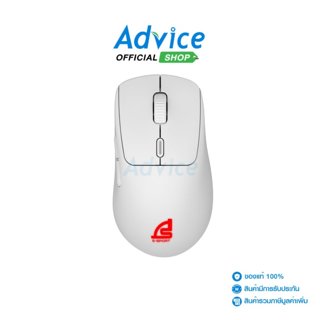 SIGNO WIRELESS MOUSE  E-SPORT WG-902 VEXXER WHITE - A0153884 - A0153884