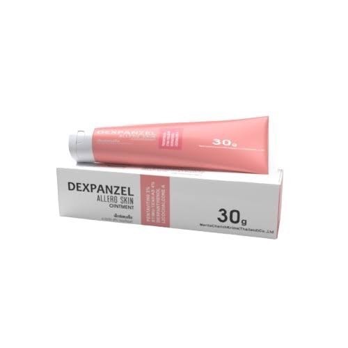 Dexpanzel Allerg Skin ointment เด็กซ์แพนเซ็ล มี Stimutex Dexpanthenol Zinc ทาผื่นผ้าอ้อม ผื่นแพ้ผิวห