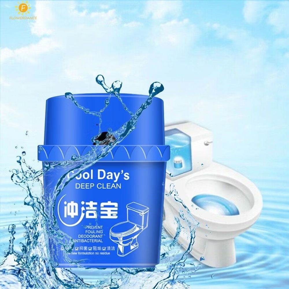 ก้อนบลู ใส่ชักโครก กระปุกใหญ่ 180g ระงับกลิ่นฟองสีฟ้าฆ่าเชื้อและกำจัดกลิ่นปนเปื้อนที่มีประสิทธิภาพ
