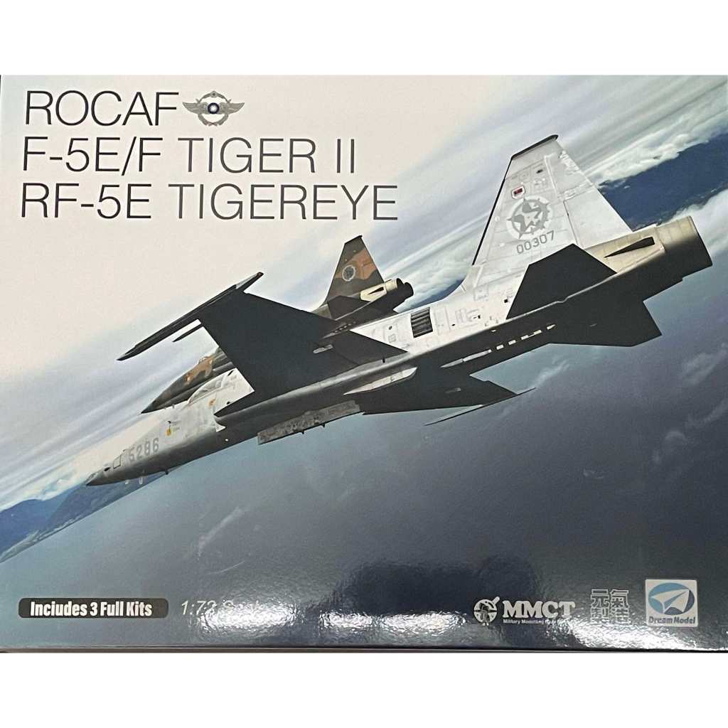 พลาสติก โมเดล ประกอบ MMCT สเกล 1/72 ROCAF F-5E/F TIGER II RF-5E TIGEREYE 1+1+1