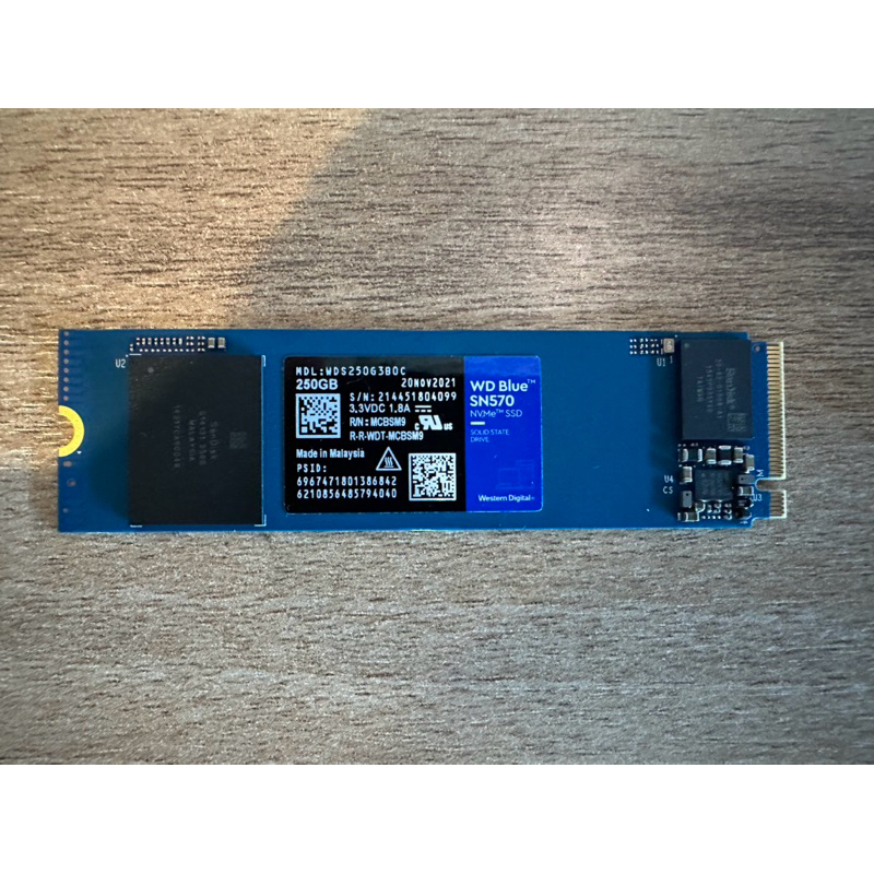 Wd blue sn 570 250g nvme