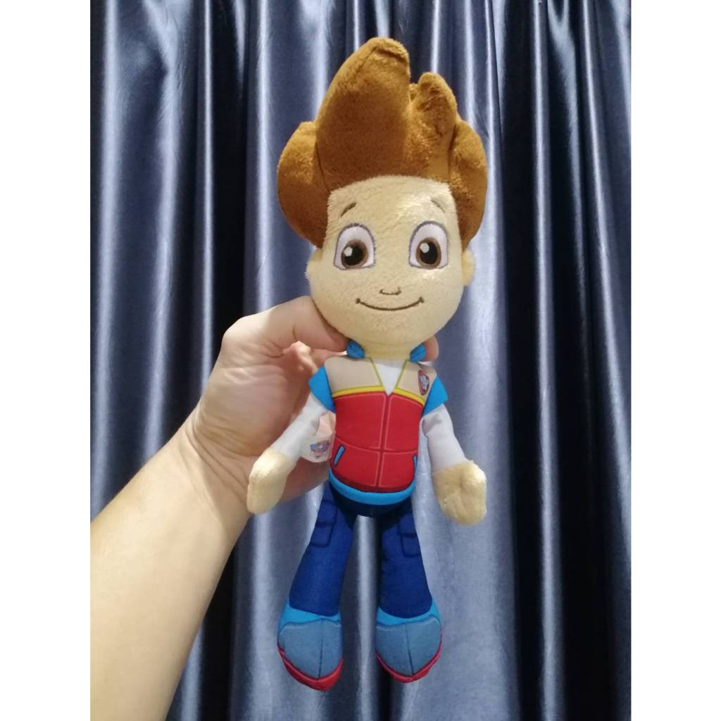 ตุ๊กตา Nickelodeon Paw Patrol Ryder 9" inches Plush BRAND NEW with Tags ขนาด12.5นิ้ว