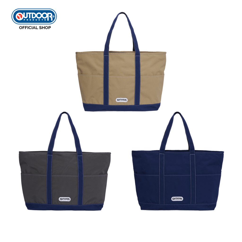 OUTDOOR PRODUCTS (NEW!) DAILY TOTE BAG กระเป๋าโท้ท เอ้าดอร์ กระเป๋าสะพายไหล่ กระเป๋าถือ STYLE OD243123