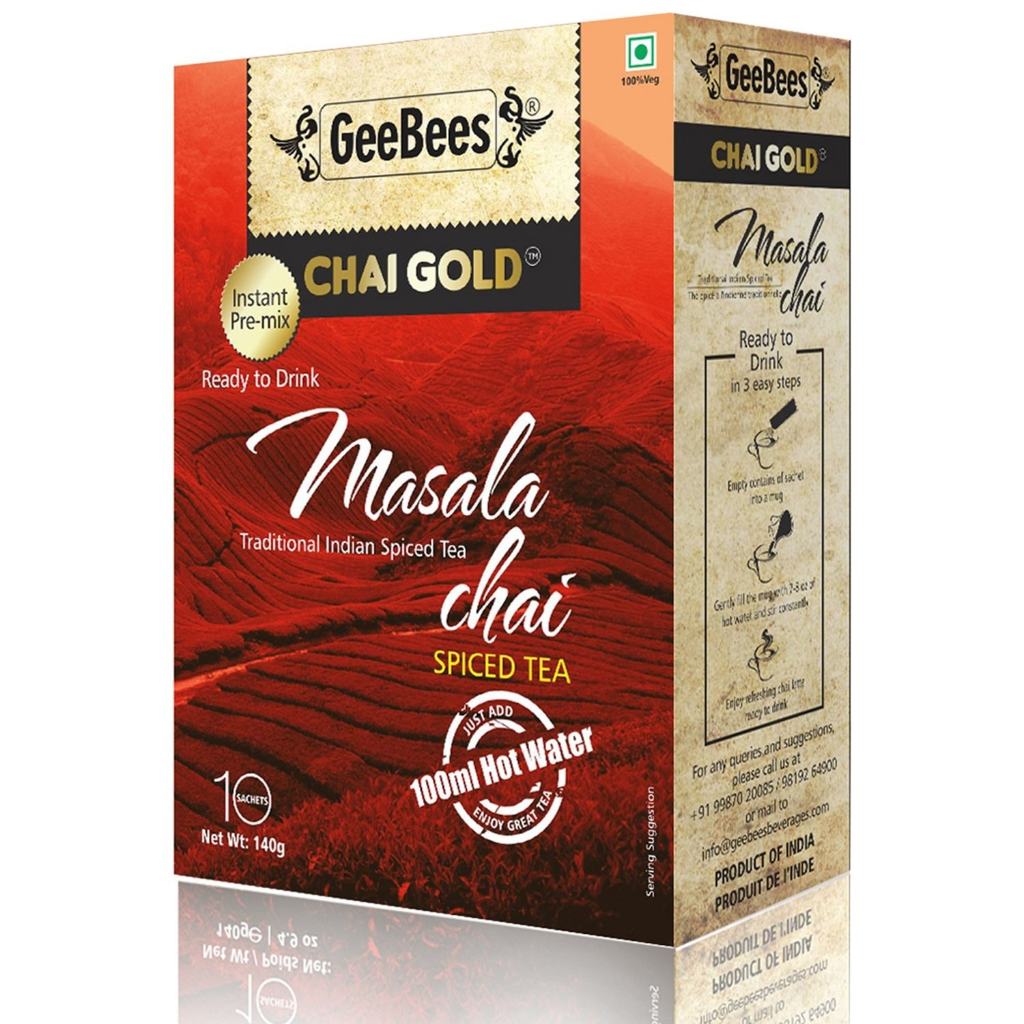 Masala Chai instant tea ชาอินเดียมาซาลาสำเร็จรูป 3 in 1
