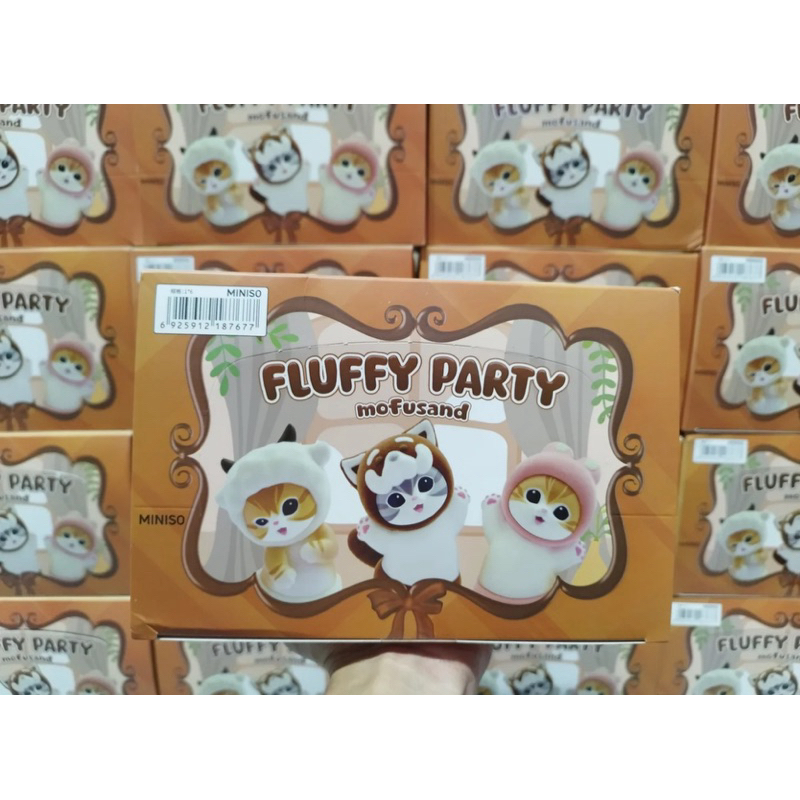 (พร้อมส่ง)[ยกกล่อง]กล่องสุ่มMofusand Fluffy Party