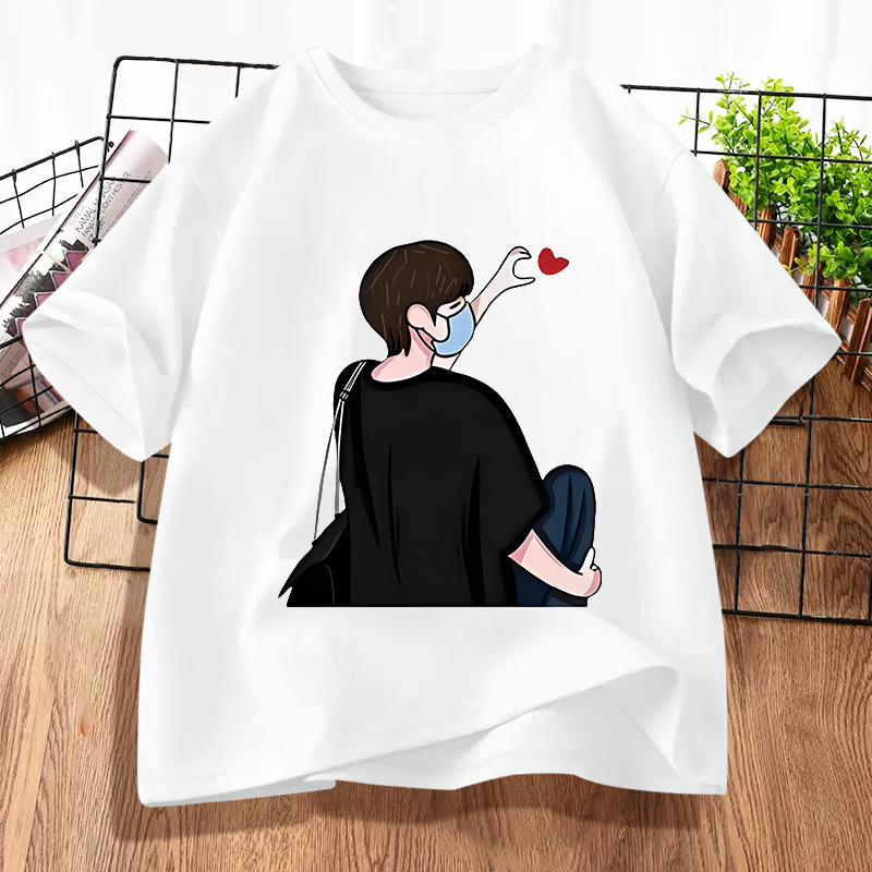 D994（พร้อมส่งจากไทย）เสื้อยืดแขนสั้น ผ้านุ่มใส่สบายฯ มี7สีหลายสีเลือกได้ S-3XL