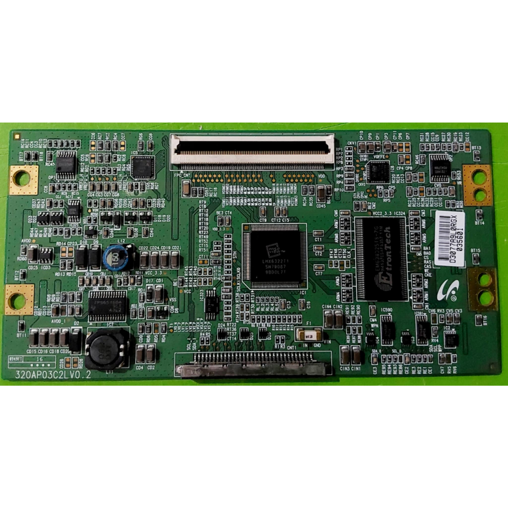 T-CON BOARD SAMSUNG ทีคอน พาร์ท 320AP03C2LV0.2 ใช้กับรุ่น LJ94-03077A ของถอดแท้ มีรับประกัน 30 วัน ต