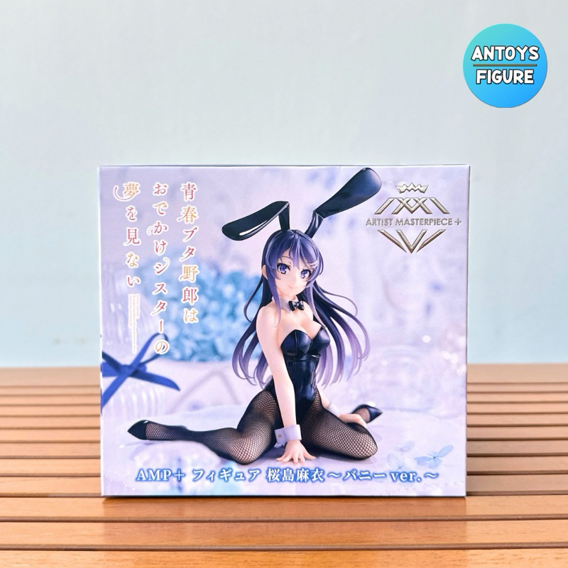 [พร้อมส่ง] ฟิกเกอร์ ของแท้ (Lot ??) Rascal Does Not Dream of Bunny Girl Senpai AMP+ Mai Sakurajima (Bunny Ver.) Figure