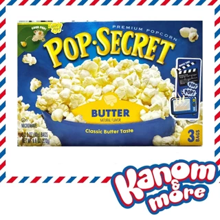 🍿 PopSecret 🍿 (ป๊อปซีเคร็ต) [Exp:1/2027] ไมโครเวฟป๊อปคอร์น ผลิตจากเมล็ดข้าวโพดแท้ นำเข้าจากอเมริกา