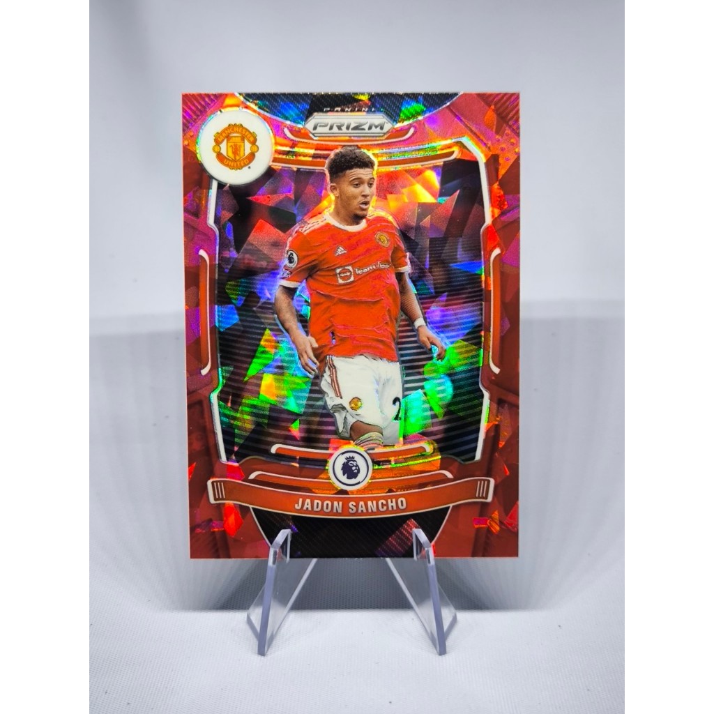 การ์ดฟุตบอล 2021 - 2022 Panini Prizm Premier League Soccer Cards Red ice