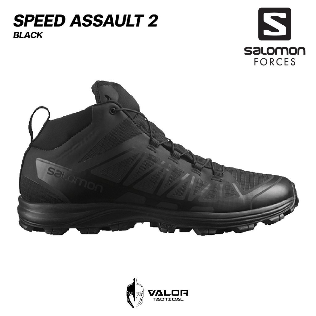 Salomon Forces - Speed Assault 2 รองเท้าเทรล รองเท้าทหาร ข้อสั้น ใส่ทำงาน Unisex ยึดเกาะดี
