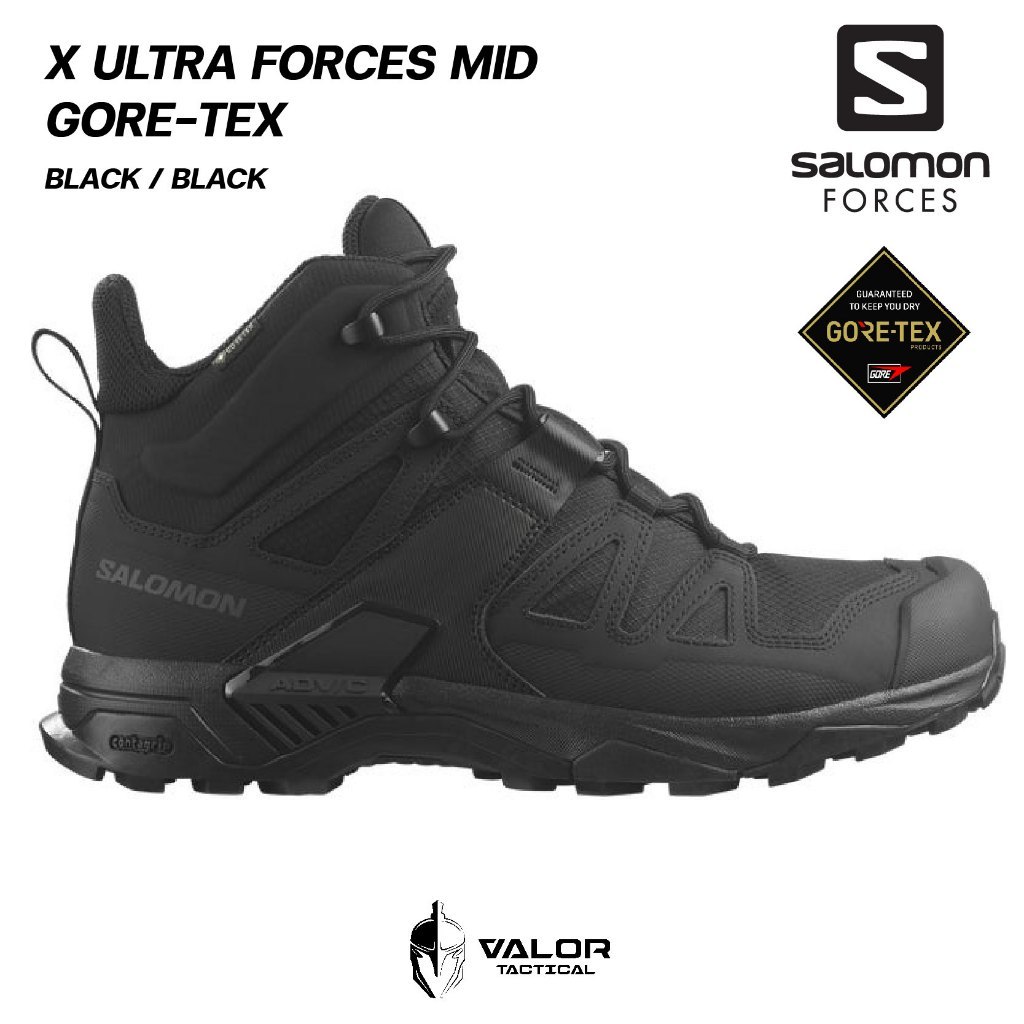 Salomon Forces - X Ultra Forces Mid GTX รองเท้าเดินป่า รองเท้ายุทธวิธี tactical กันน้ำ ข้อกลาง