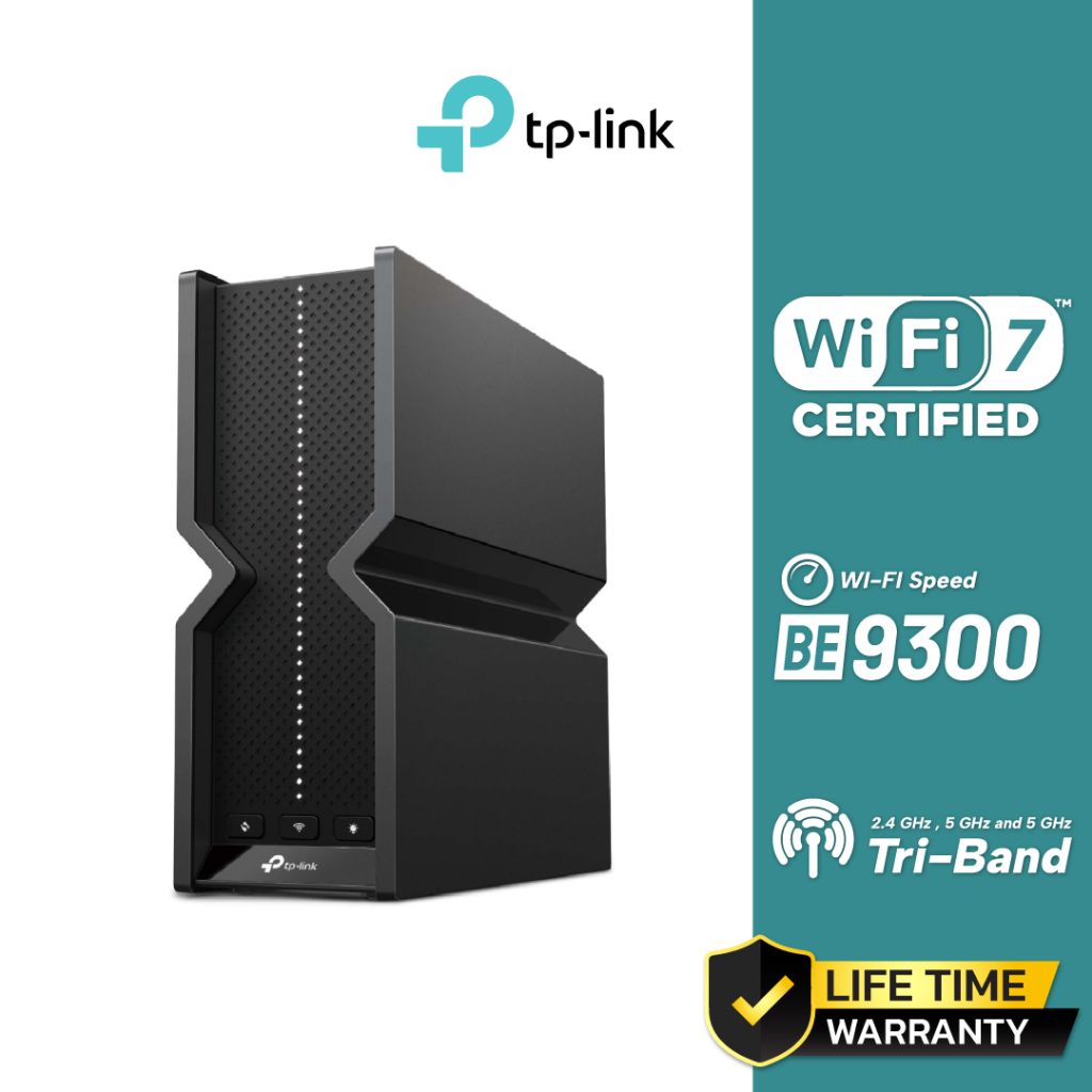 TP-Link BE9300 Tri-Band Wi-Fi 7 Router รุ่น Archer BE550