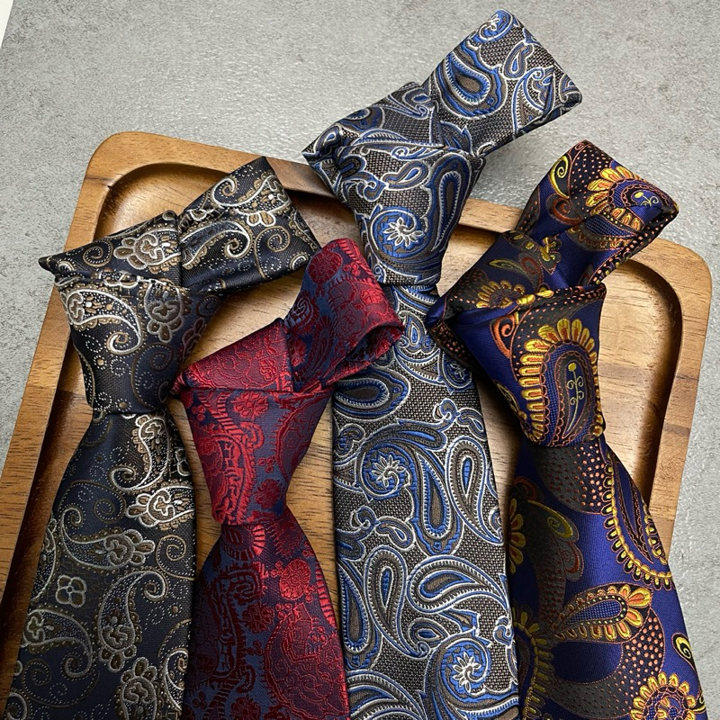 Necktie เนคไท ลายวินเทจ พร้อมส่ง