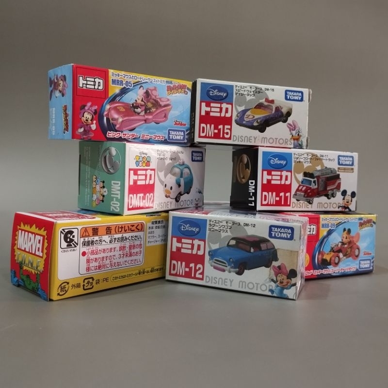 TOMICA : DISNEY & STARWAR รถเหล็ก ของใหม่มือ 1 ไม่มีซีล กล่องมีรอย