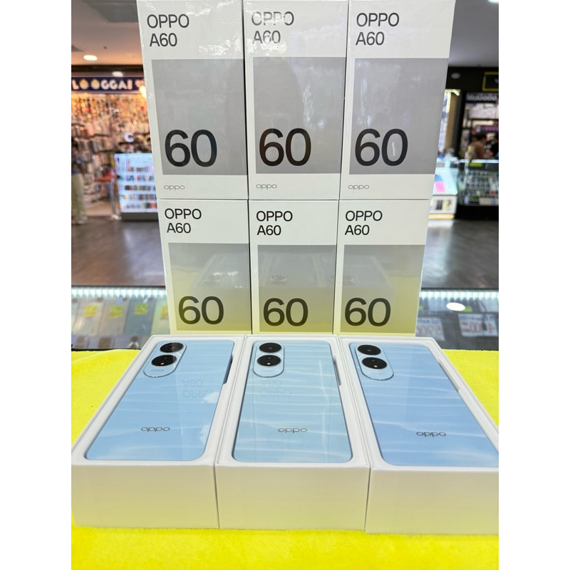 Oppo A60 Ram8/128 เครื่องแท้ศูนย์ไทย