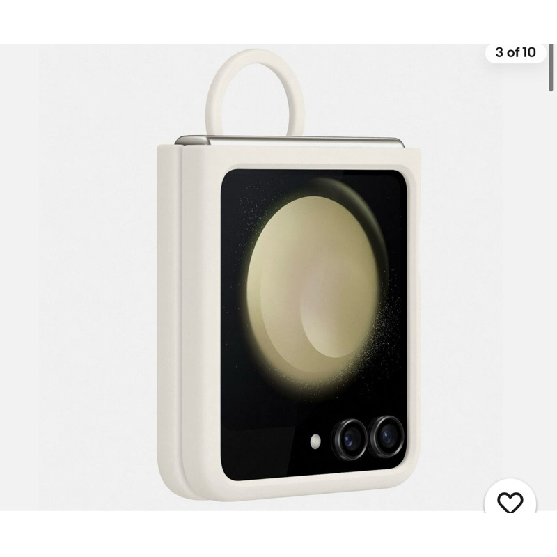 Used like new✨ Samsung Galaxy Z Flip 5 Silicone Case with Rin