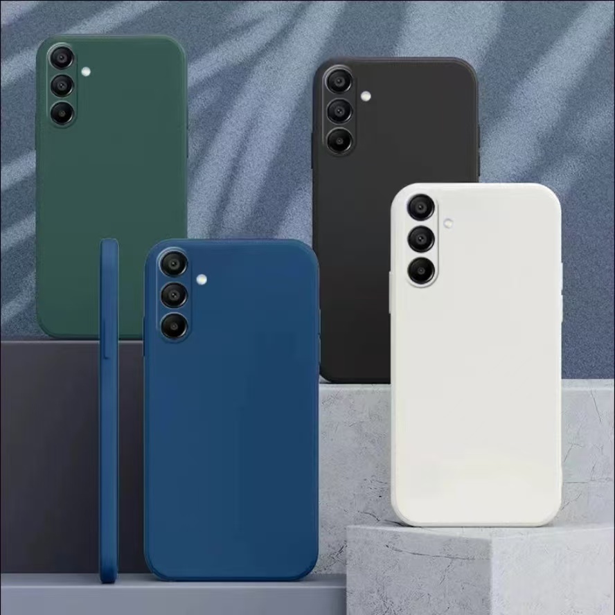 Galaxy A57 5G/Galaxy A37 5G/F17 5G/M17 5G/A17 2025/A26 5G/A56 5GเคสTPUนิ่มสีพาสเทลแบบคลุมกล้องSamsun