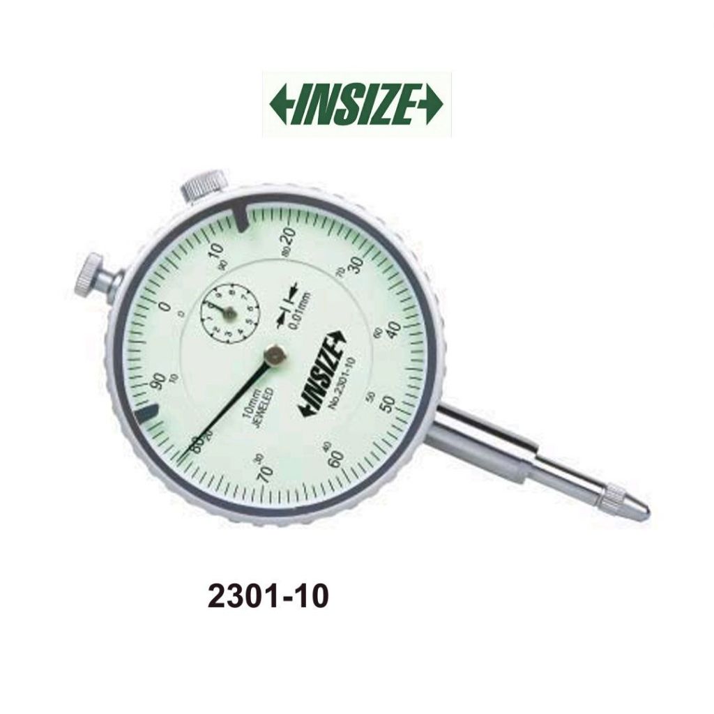 ไดอัลเกจ 10 x 0.01 mm Dial Indicator INSIZE 2301-10