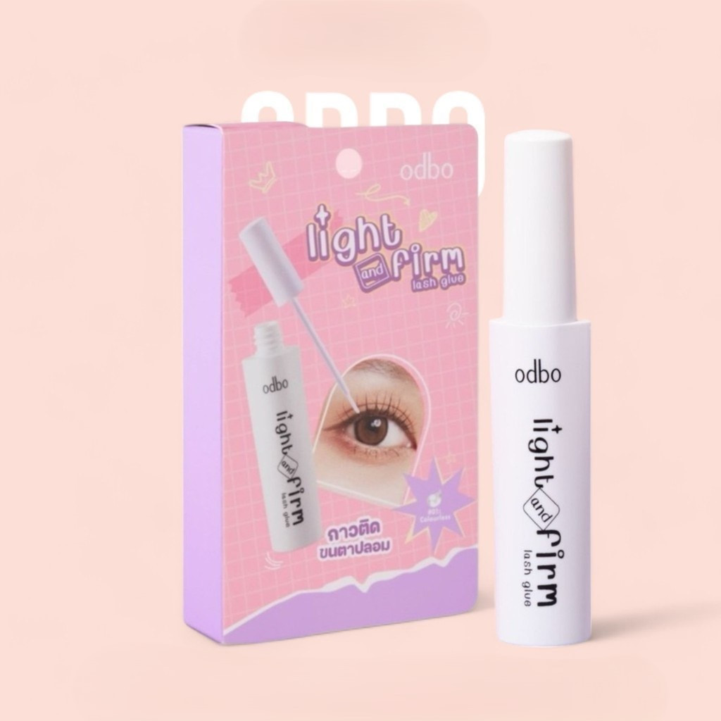 ODBO LIGHT AND FIRM LASH GLUE OD8018 กาวติดขนตาปลอม ติดแน่นทนนานแลดูเป็นธรรมชาติ