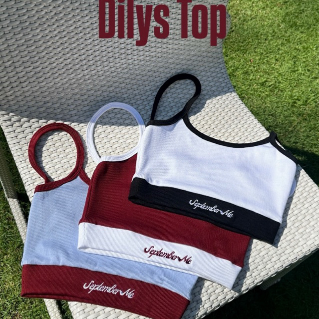 SEPTEMBER ME - Dilys Top เสื้อสายเดี่ยว