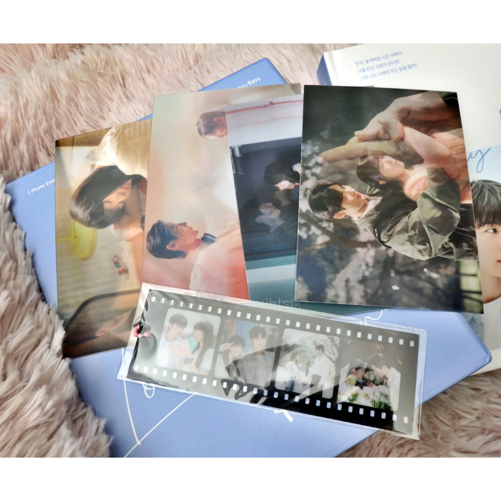 แท้พร้อมส่ง ขายแยกการ์ด PHOTO ESSAY LOVELY RUNNER ข้ามเวลามาเซฟเมน บยอนอูซอก BYEON WOOSEOK บยอนอูซอก BYEONWOOSEOK