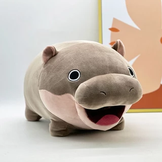 Moo Deng hippo Plush Toy ตุ๊กตา ประเทศไทย หมู่เดง ฮิปโป ตุ๊กตา ตุ๊กตาหมูเด้งดึ๋ง สามารถใช้เป็นของขวัญได้