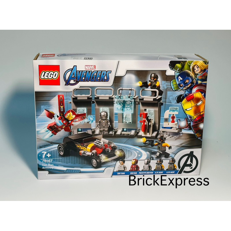 LEGO 76167 Super Heroes Iron Man Armoury สินค้าใหม่