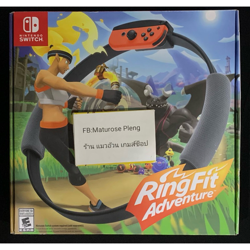 เครื่องเล่นเกมส์(มือสอง) Nintendo Gaming Switch Ring Fit Adventure | อุปกรณ์ครบ