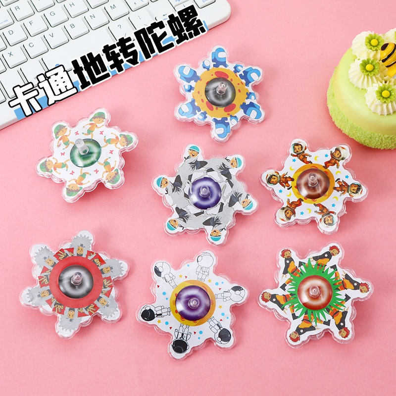พร้อมส่ง ลูกข่าง ลุกข่างหมุนได้ ของเล่นขนาดเล็ก ลูกกวาดสี ของเล่นเด็กแผงขายของขายส่ง