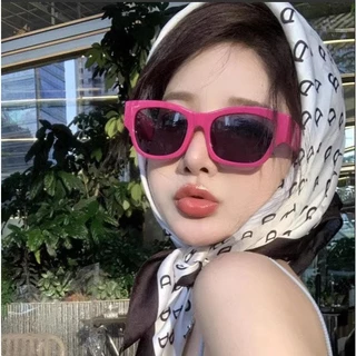 Victoria's Sunshine😎แว่นตากันแดด ป้องกันรังสียูวี 400 กรอบสี่เหลี่ยมผืนผ้า แฟชั่นสําหรับผู้หญิง beach