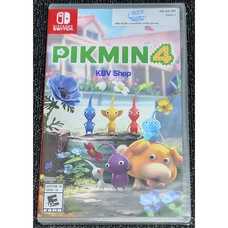 (⚡มือ 1,2 พร้อมส่ง⚡)Nintendo Switch : Pikmin 4 มือหนึ่ง มือสอง