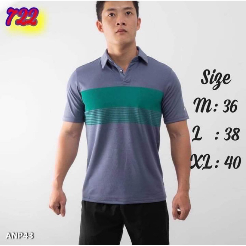 $$sale100฿ Men's polo shirt (polo), short sleeve, collar, T-shirt, horse logo