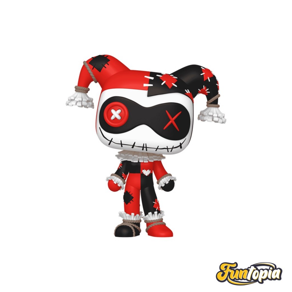 Funko POP! (80905) : Harley Quinn​​ Patchwork ver. (510) POP! Animation: Batman by Funko