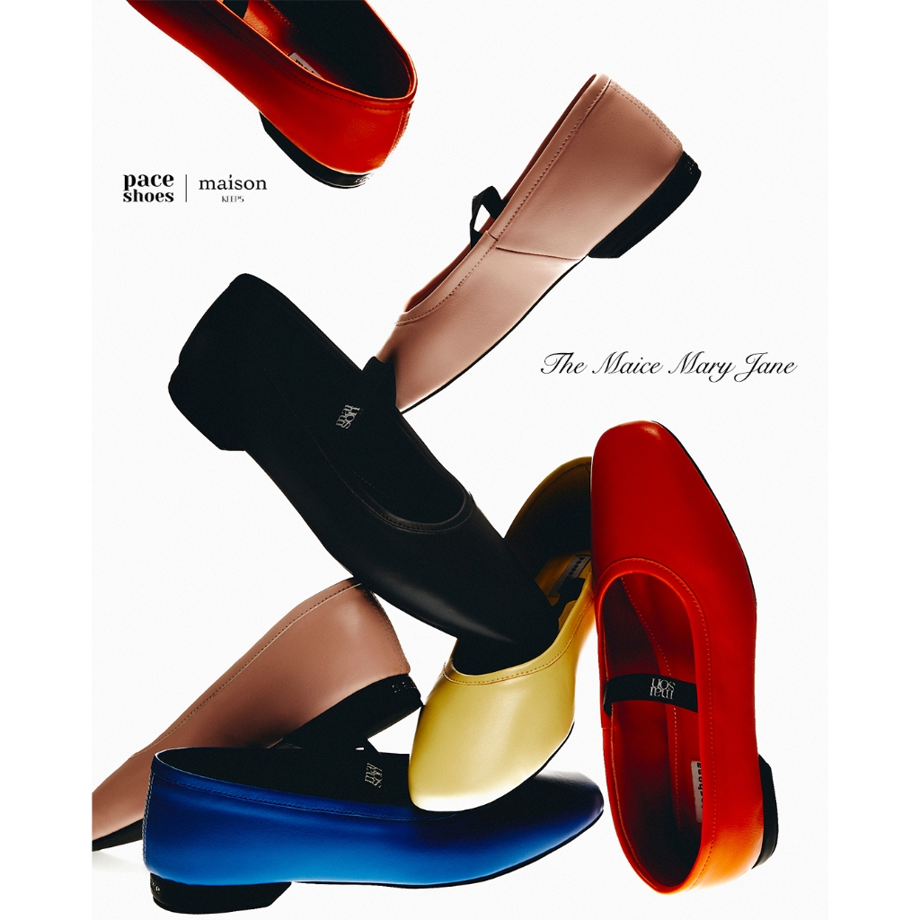 maison KEEPS x Paceshoes | The Maice Mary Jane Flats | รองเท้าแมรี่เจนไม่ผลิตเพิ่ม  | Limited ไม่ผลิ