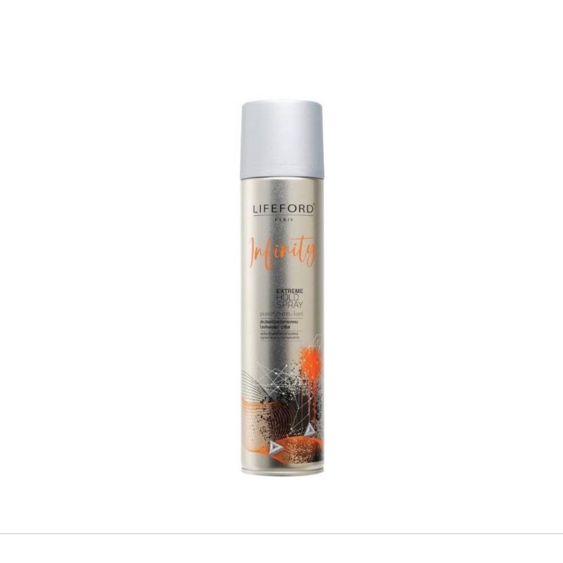 Lifeford Paris Infinity Extreme Hold Spray อินฟินิติ เอ็กซ์ตรีม โฮลด์ สเปรย์ จัดแต่งทรงผม ไลฟ์ฟอร์ด ปารีส 400 ml.