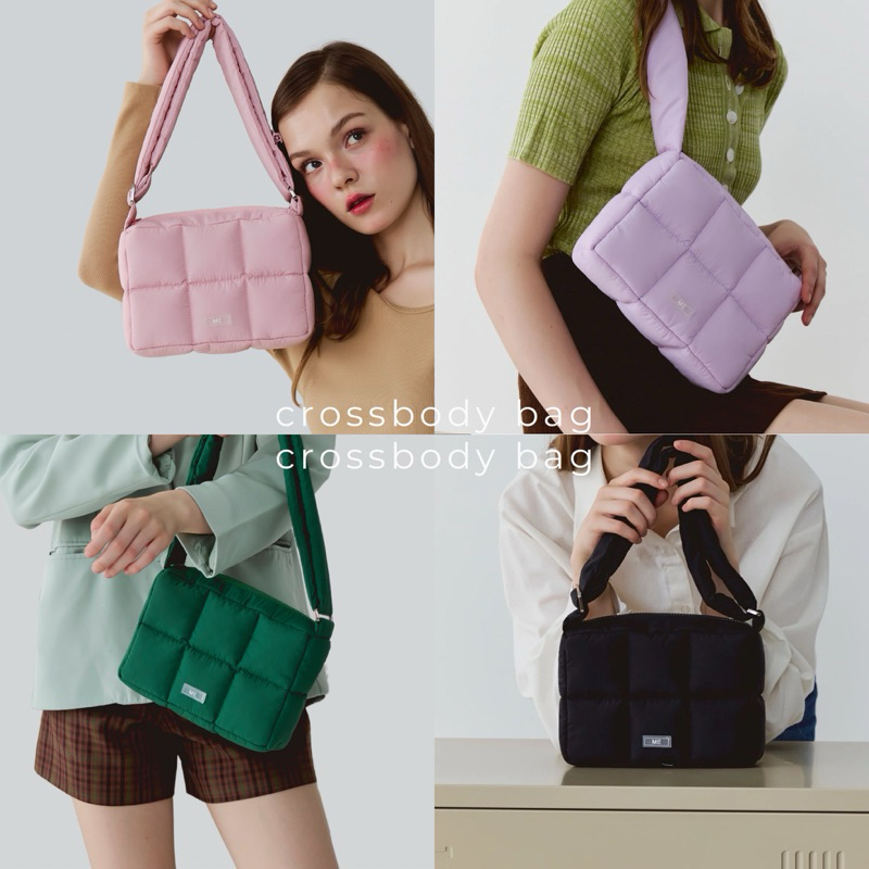 New arrivals❗️กระเป๋านุ่มนิ่มสะพายข้าง Crossbody bag 💙  by memine