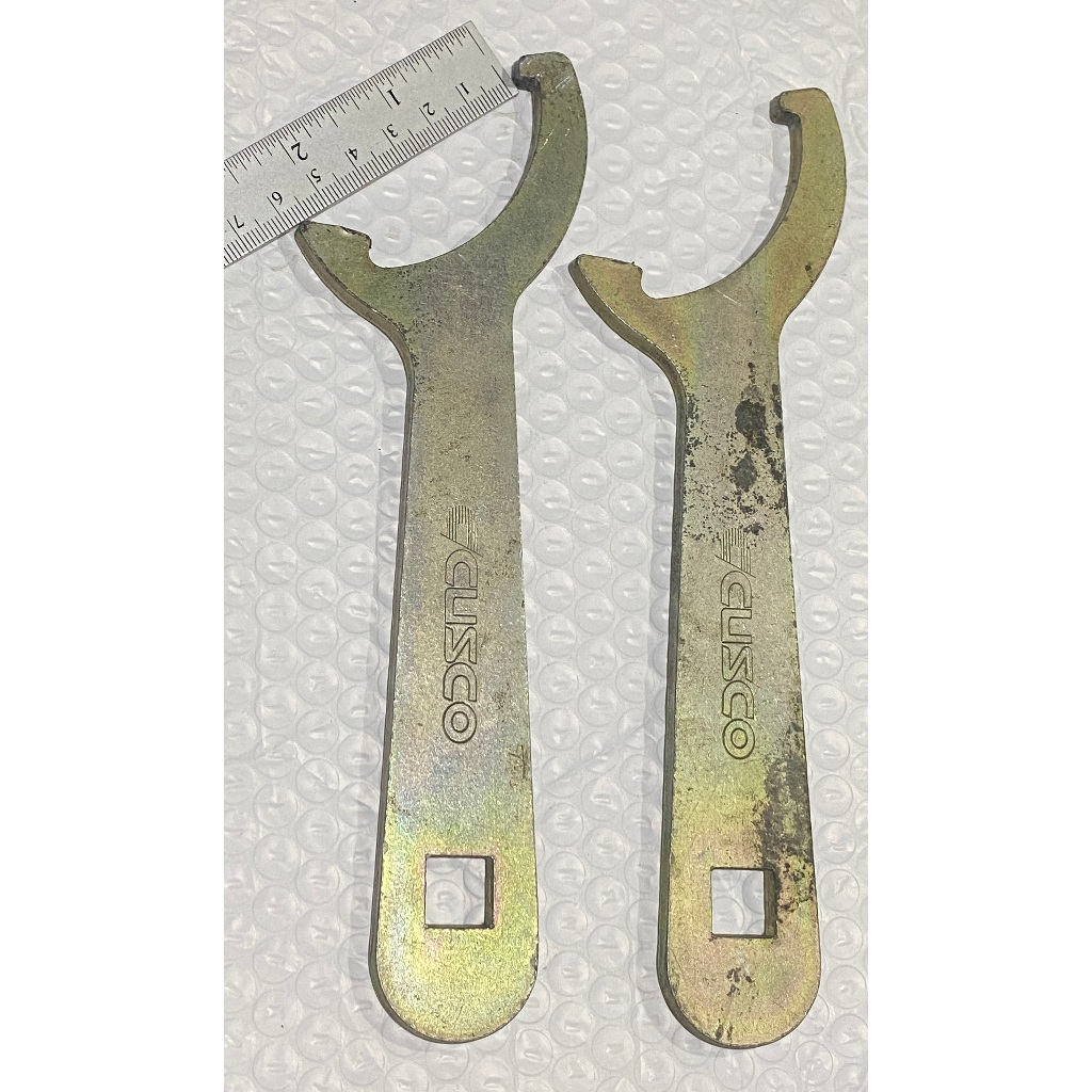 ประแจปรับสตรัท ประแจขันโช๊ค CUSCO  แท้มือสองญี่ปุ่น 2ชิ้น