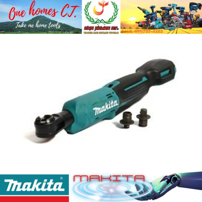 MAKITA รุ่น WR100DZ  เครื่องขันบล๊อกไร้สาย 12 โวลต์ 3/8 นิ้ว ไม่รวมแบตเตอรี่และแท่นชาร์จ (สินค้ามีคุ