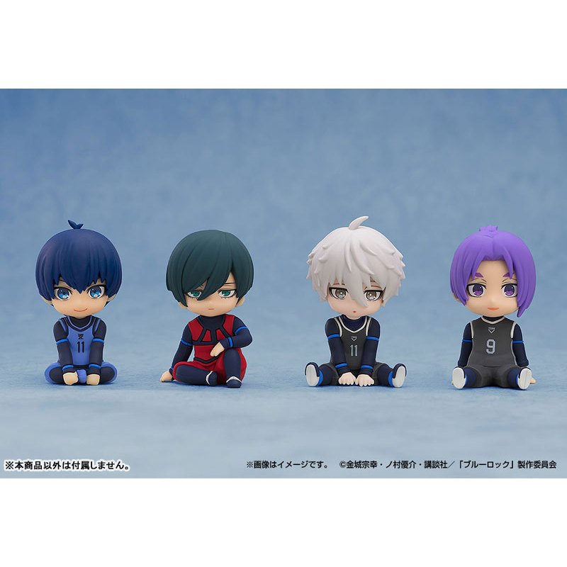 ( PRE-ORDER) Nendoroid Plus Bluelock Rubber Mascot : Reo & Rin & Nagi & Isagi ของแท้