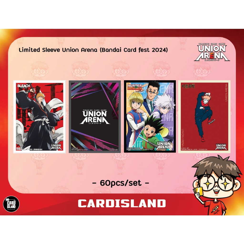 OFFICIAL CARD SLEEVE LIMITED BANDAI CARD FEST 2024 Union Arena - Dragon Ball