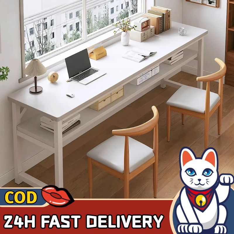 Lucky🐱(พร้อมส่ง Cod)โต๊ะบาร์ทรงสูง บาร์คาเฟ่ นั่งทำงาน โครงเหล็ก มี2สี 3ขนาด