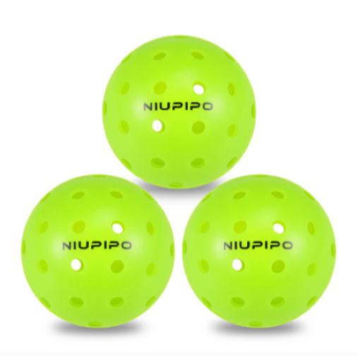 Niupipo outdoor pickleball ball(3pcs.)